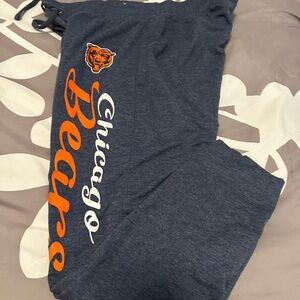 Active wear NFL team wear -Chicago blue  and orange, casual sweats size XL